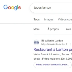 Top 1 sur google site vitrine optimisé SEO